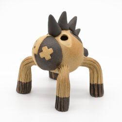 Ragno metafisico in gres (ocarina)