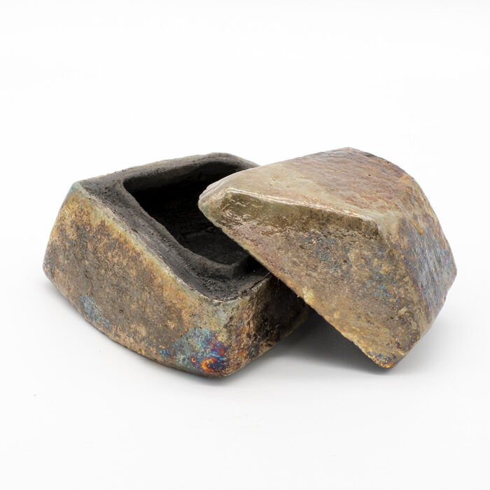 Portagioie in tecnica Raku - immagine 8