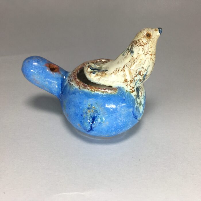 Fischietto ad acqua in ceramica - immagine 2