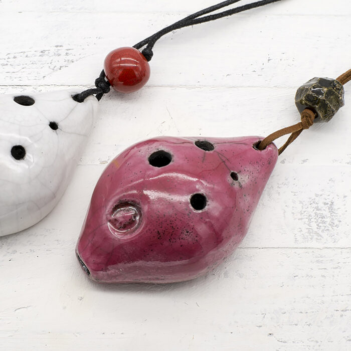 Ocarina a 4 fori raku
