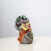 Gufo bitonale Raku - immagine 3